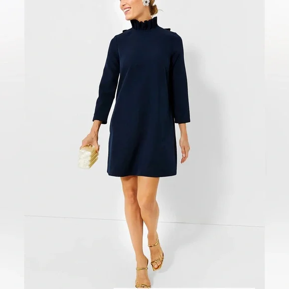 TUCKERNUCK Navy Daphne Dress - Picture 2 of 12